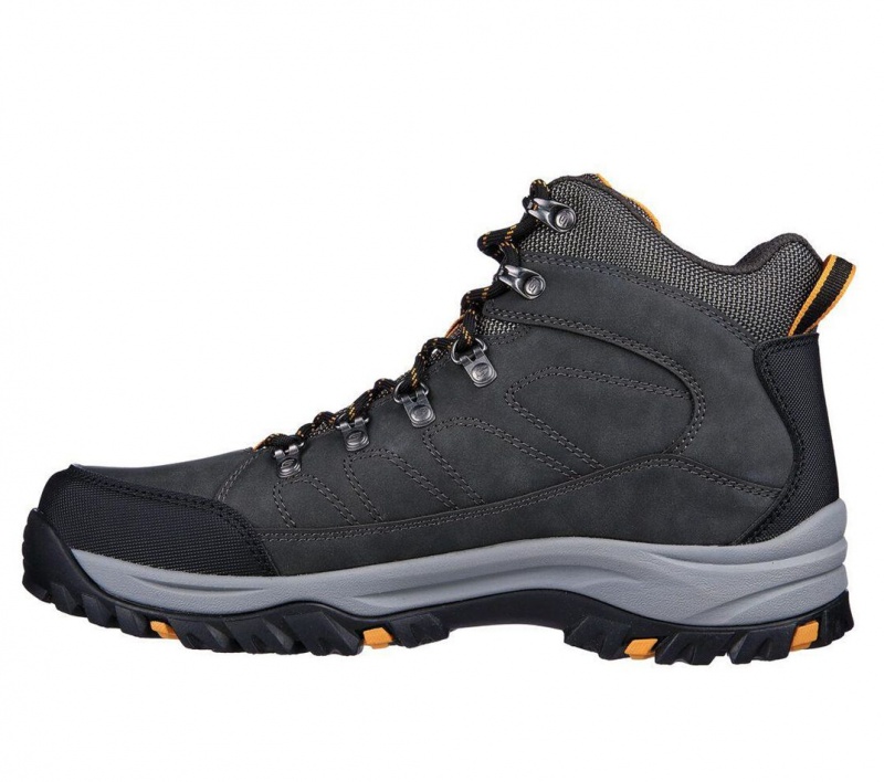 Grey Skechers Relaxed Fit: Relment - Daggett Men's Boots | ZLNK-16328