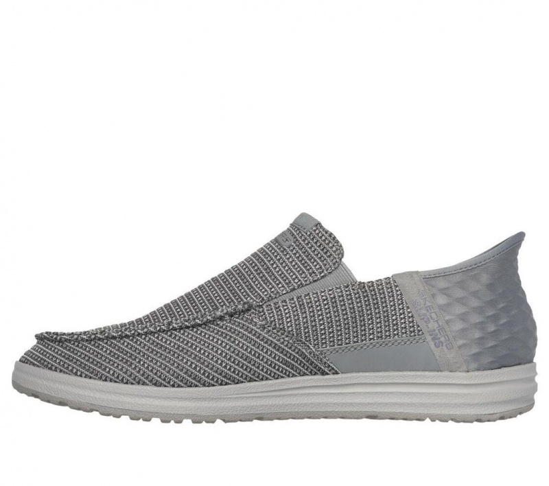 Grey Skechers Rf: Melson - Medford Men's Slip On | CWYT-73625