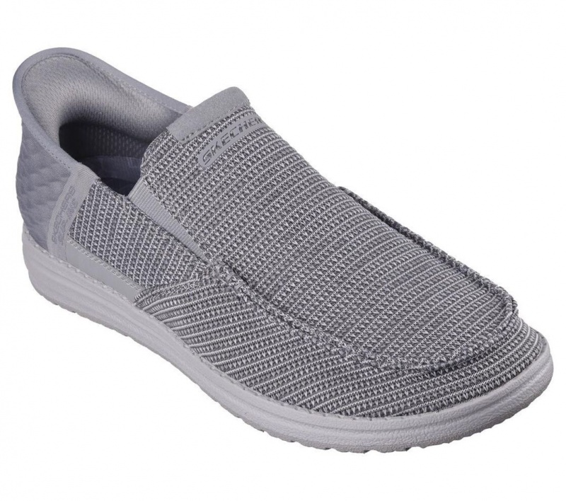 Grey Skechers Rf: Melson - Medford Men's Slip On | CWYT-73625