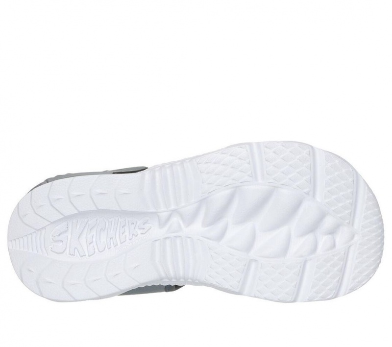 Grey Skechers S Lights: Creature-splash Boys' Sandals | DNAQ-52068