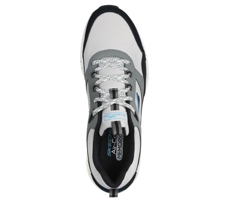 Grey Skechers Skech-air Court - Yatton Men's Sneakers | XCYF-59702