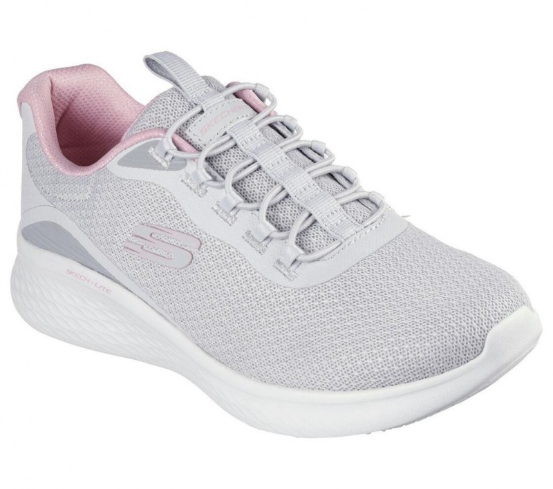 Grey Skechers Skech-lite Pro - The Refresher Women's Sneakers | YOWC-16397