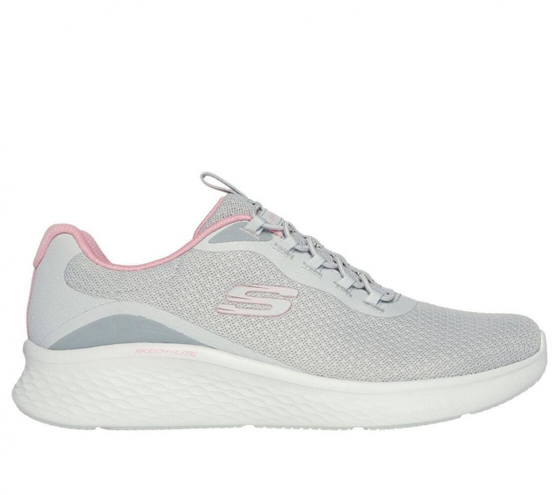 Grey Skechers Skech-lite Pro - The Refresher Women\'s Sneakers | YOWC-16397