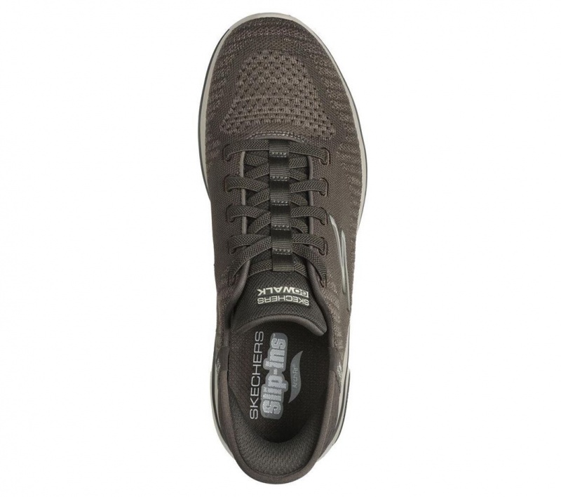 Grey Skechers Slip-ins: Arch Fit 2.0 - Grand Select 2 Men's Sneakers | LQJU-35084