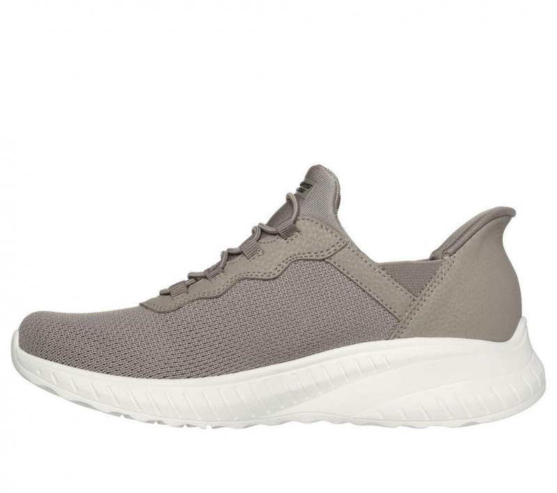 Grey Skechers Slip-ins: Bobs Sport Squad Chaos Women's Sneakers | JGFN-59403