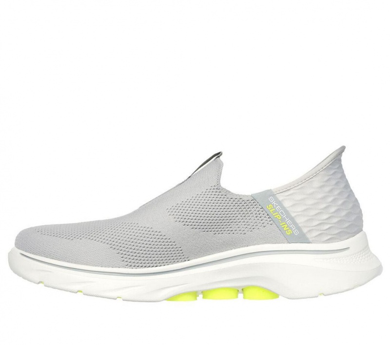 Grey Skechers Slip-ins: Go Walk 7 - Easy On 2 Men's Sneakers | AULP-76032