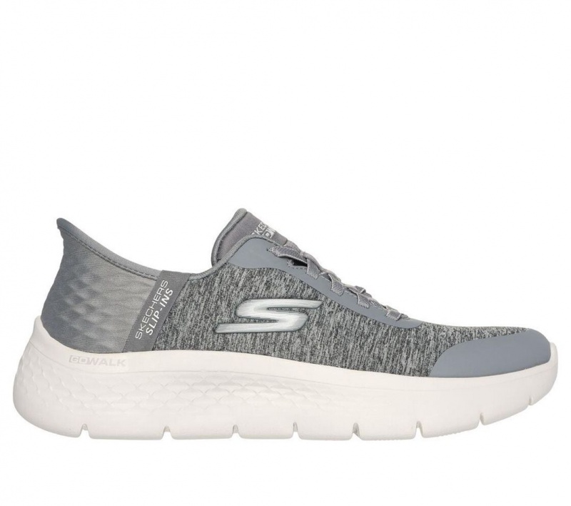 Grey Skechers Slip-ins: Go Walk Flex - Dacey Women\'s Sneakers | PZMA-43769