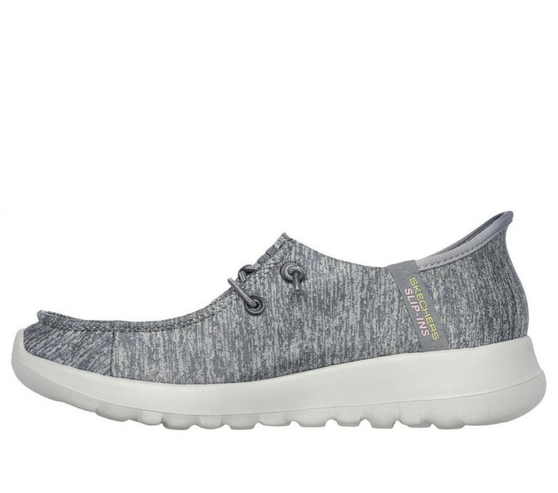 Grey Skechers Slip-ins: Go Walk Joy - Ibis Women's Boat Shoes | RVJL-63520