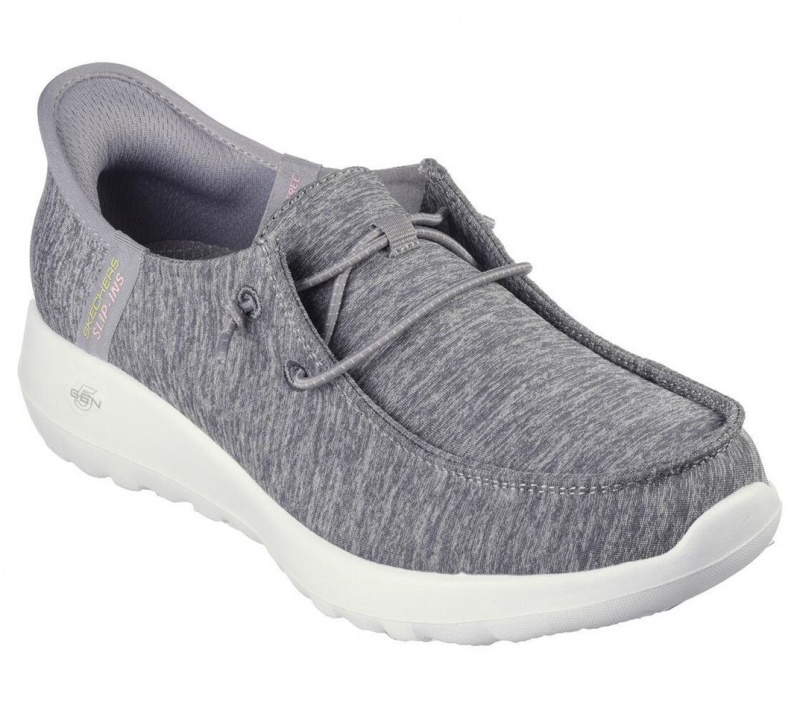 Grey Skechers Slip-ins: Go Walk Joy - Ibis Women's Boat Shoes | RVJL-63520