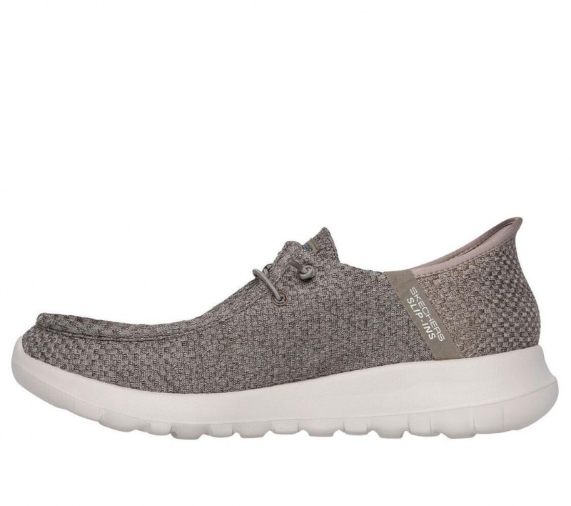 Grey Skechers Slip-ins: Go Walk Max - Halcyon Men's Boat Shoes | FWAN-25683