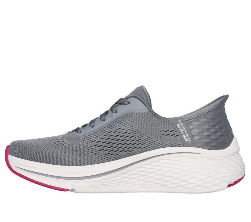 Grey Skechers Slip-ins: Max Cushioning Elite - Vanish Women's Sneakers | JUBP-54790