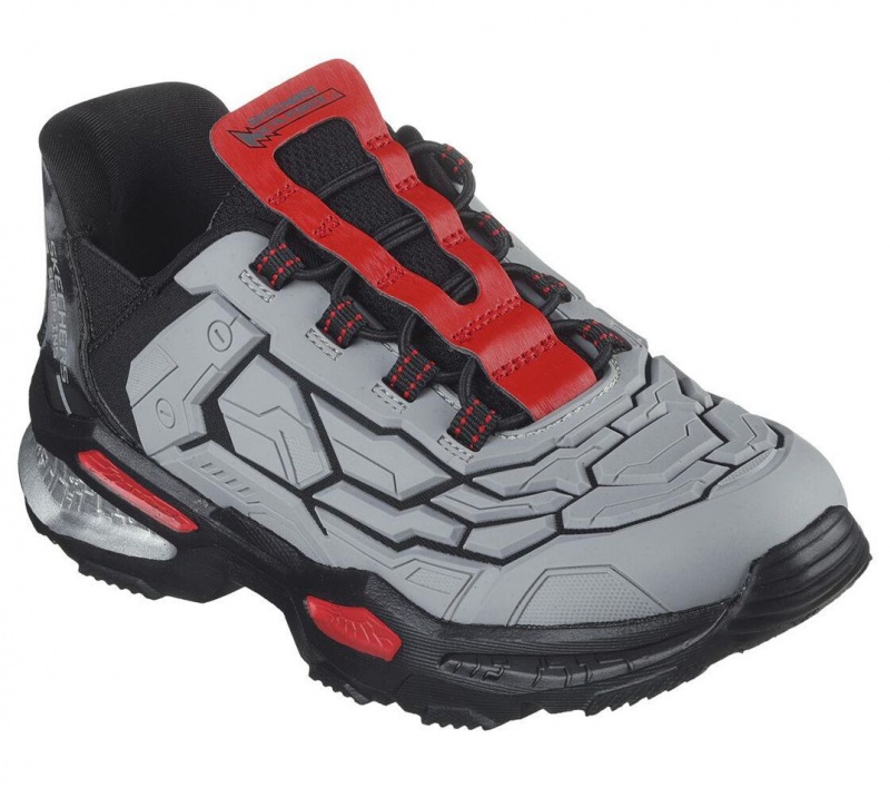 Grey Skechers Slip-ins: Skech-bots - Orbitron Boys' Sneakers | WYOD-06593