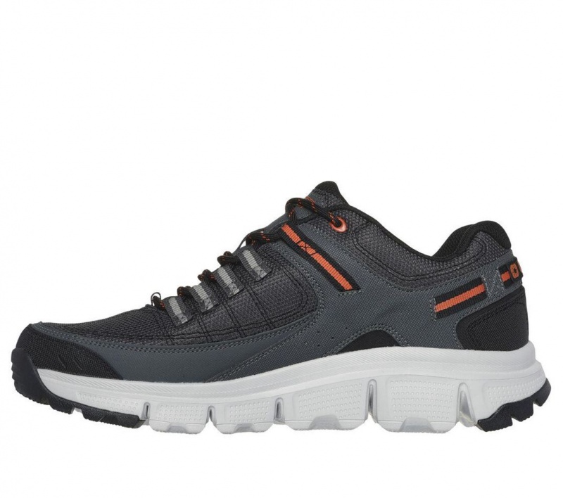 Grey Skechers Summits - At Men's Sneakers | RXBW-40659