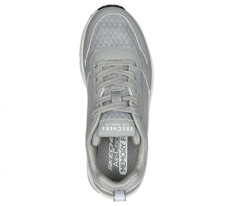 Grey Skechers Uno - Powex Boys' Sneakers | ZHFW-76085