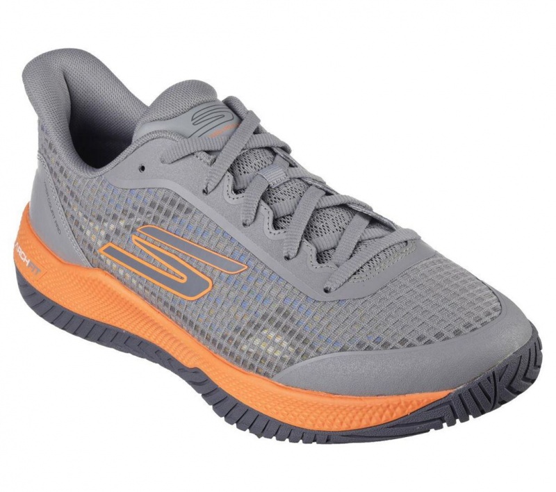 Grey Skechers Viper Court Pro - Pickleball Men's Sneakers | KVGJ-47231