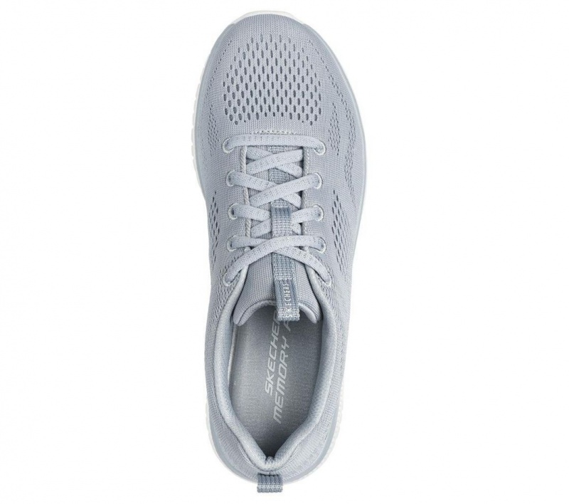 Grey Skechers Virtue - Ambrosia Women's Walking Shoes | KRJG-37256