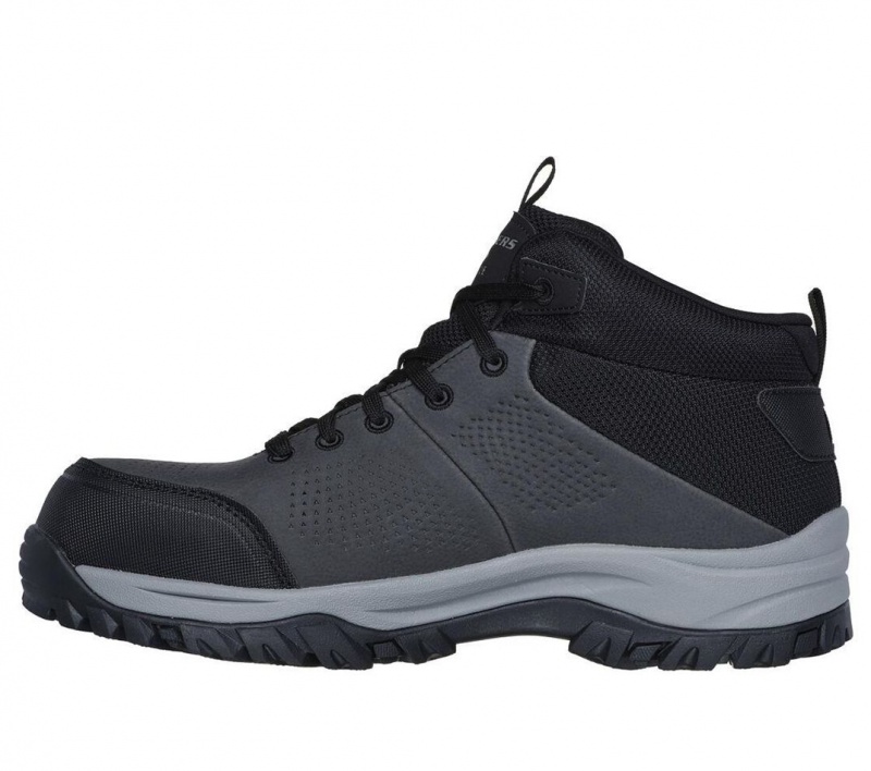 Grey Skechers Work: Relment - Erett Ct Men's Boots | JTGS-50176