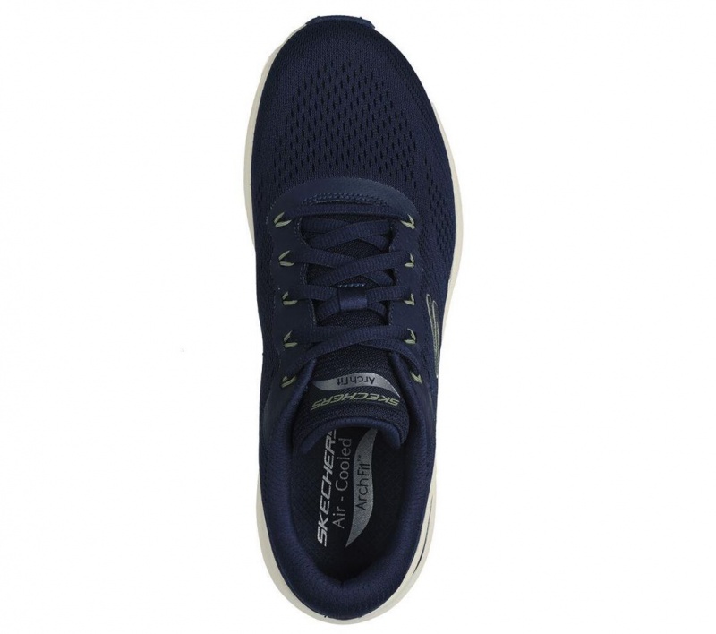 Navy Skechers Arch Fit 2.0 Men's Sneakers | MLHV-38571