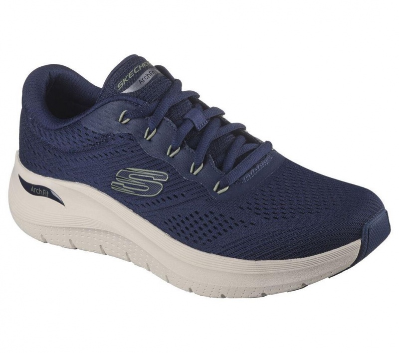 Navy Skechers Arch Fit 2.0 Men's Sneakers | MLHV-38571