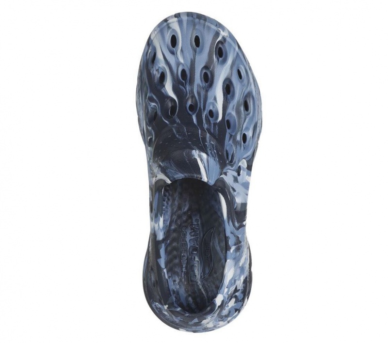 Navy Skechers Arch Fit Go Foam - Whirlwind Men's Sandals | AZDI-15890