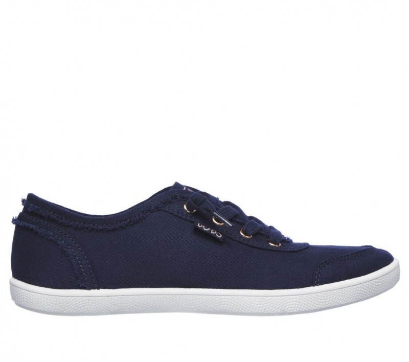 Navy Skechers Bobs B Cute Women\'s Slip On | ZIQC-08327