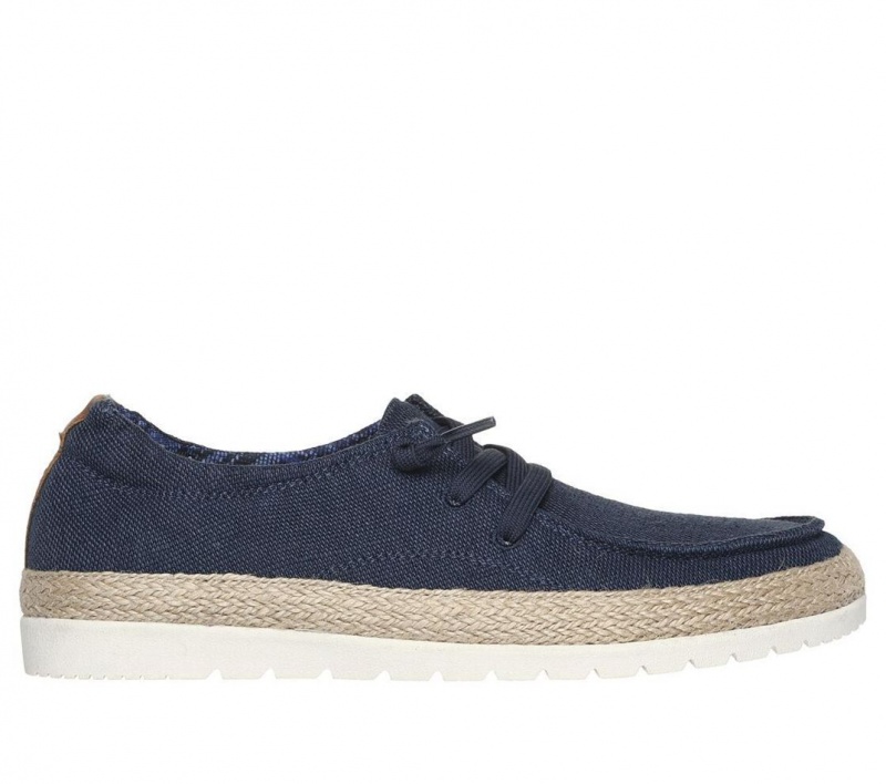 Navy Skechers Bobs Flexpadrille 3.0 - Coast Trip Women\'s Slip On | RBCW-24859