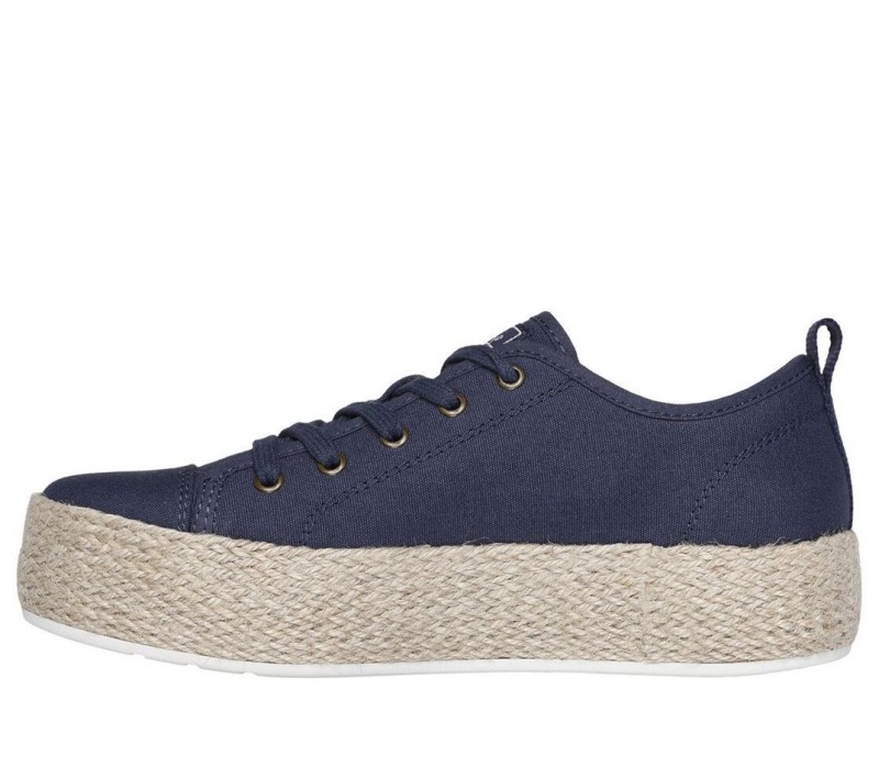 Navy Skechers Bobs Sesame - Sun Dazing Women's Walking Shoes | LESR-75394