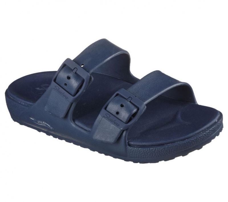 Navy Skechers Foamies: Arch Fit Cali Breeze 2.0 Women's Sandals | DKYO-91735