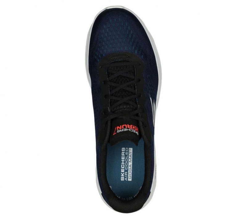 Navy Skechers Go Run 7.0 Men's Sneakers | AEJI-64312