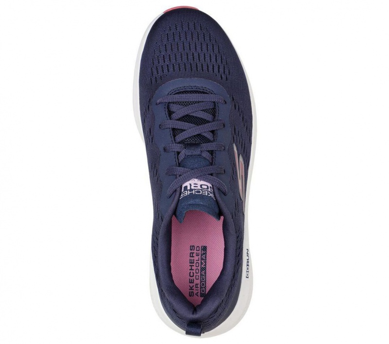 Navy Skechers Go Run Elevate Women's Sneakers | ZPNG-21795