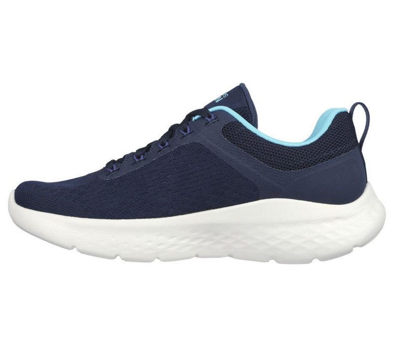 Navy Skechers Go Run Lite Women's Sneakers | SZLI-37594