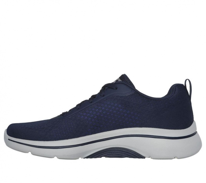 Navy Skechers Go Walk Arch Fit 2.0 - Idyllic 2 Men's Sneakers | YJQS-73065