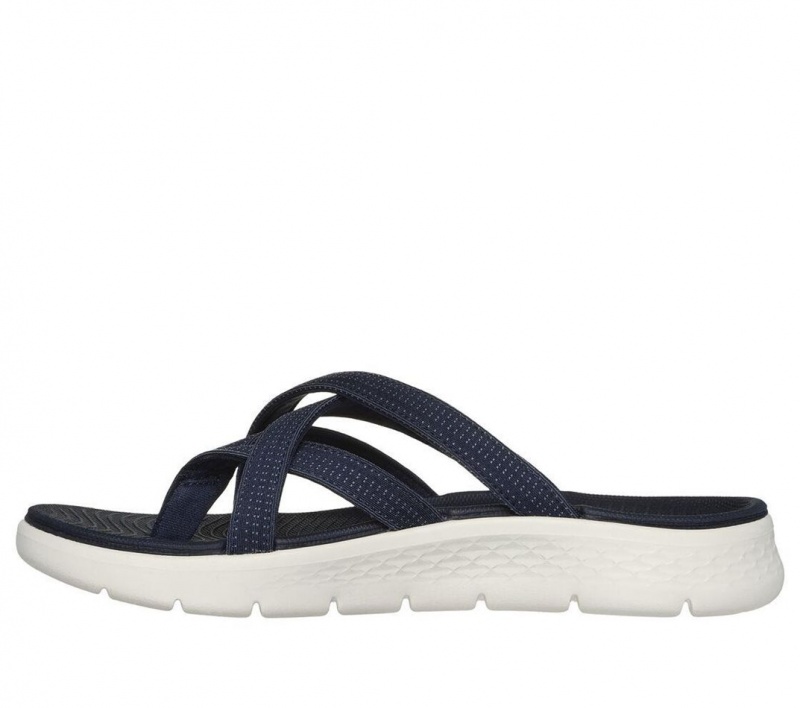 Navy Skechers Go Walk Flex - Express Women's Sandals | HOYV-83127