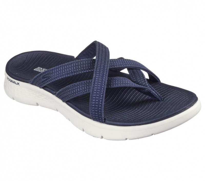 Navy Skechers Go Walk Flex - Express Women's Sandals | HOYV-83127