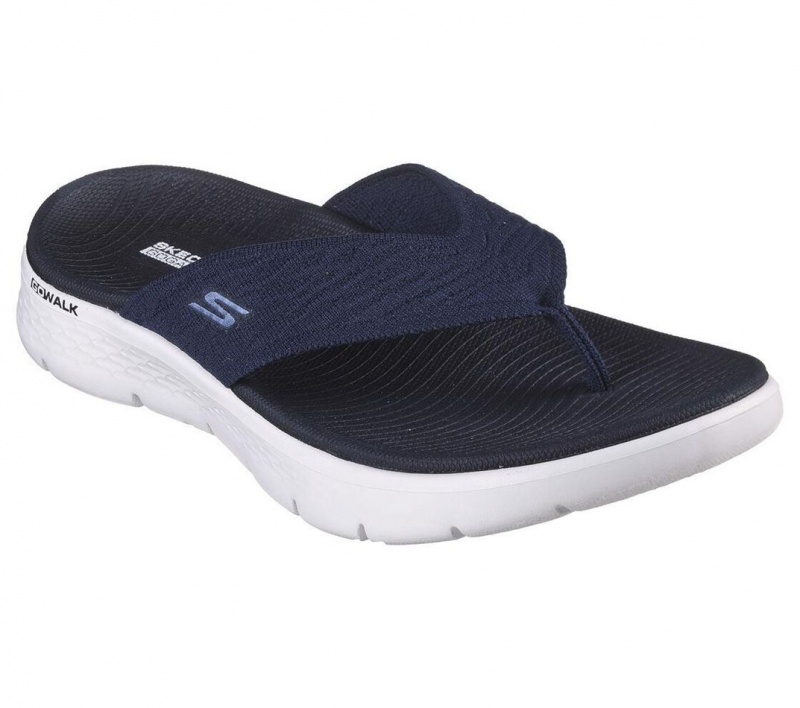 Navy Skechers Go Walk Flex - Splendor Women's Sandals | DWGC-71285