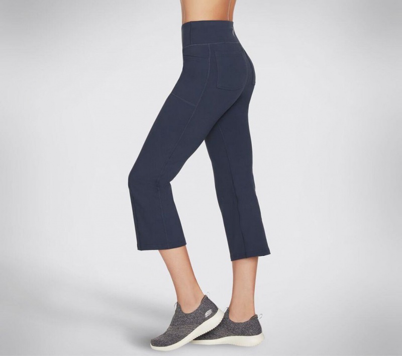 Navy Skechers Go Walk Lite Women's Pants | QCLZ-81426