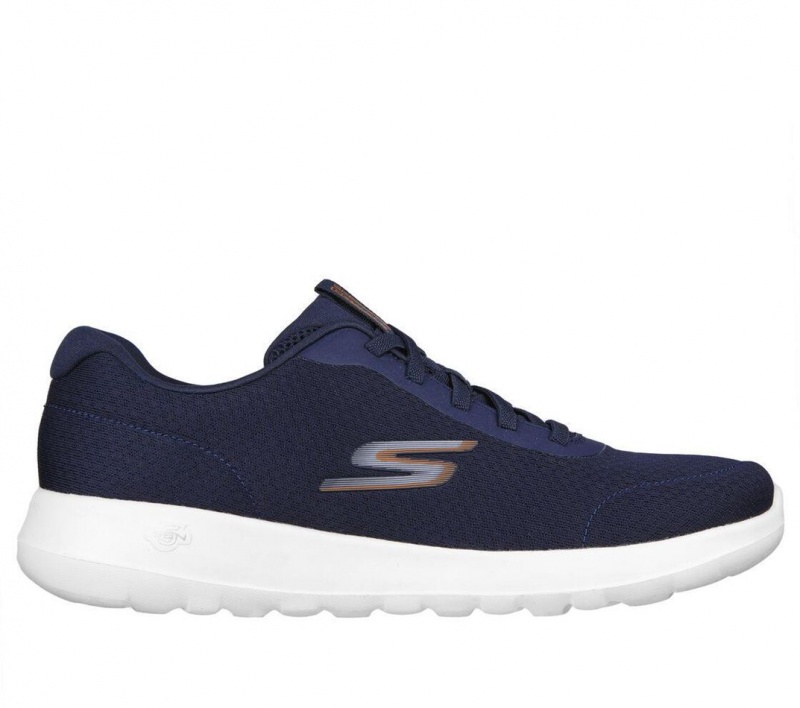 Navy Skechers Go Walk Max - Midshore Men\'s Slip On | PLKH-26074