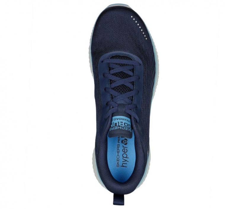 Navy Skechers Gorun Maxroad 5 Men's Sneakers | TZWU-01653