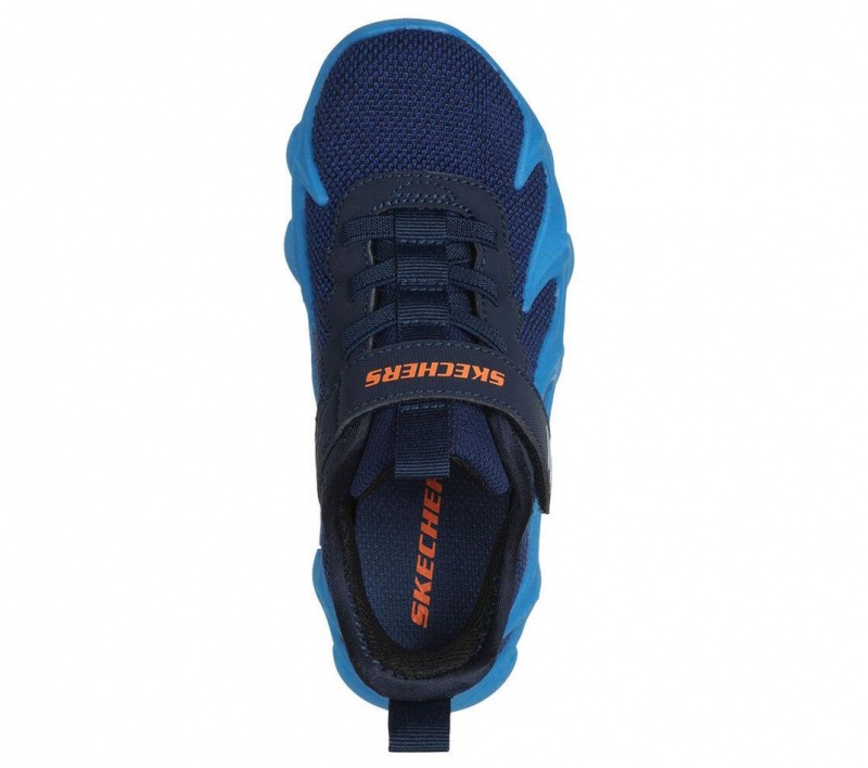 Navy Skechers Hydro Wave Boys' Sneakers | UEGO-52691