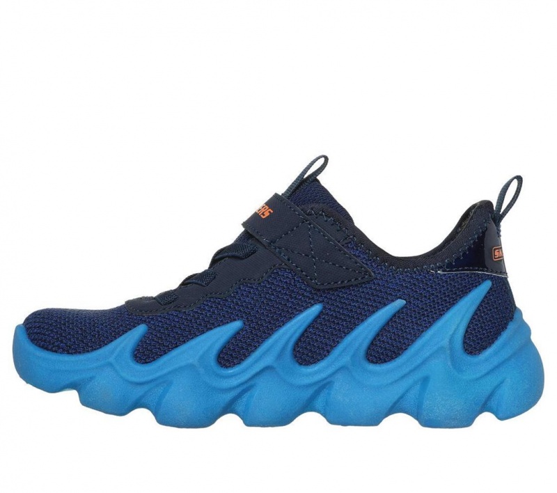 Navy Skechers Hydro Wave Boys' Sneakers | UEGO-52691