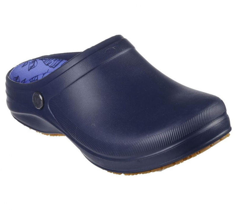 Navy Skechers Martha Stewart: Arch Fit Riverbound - Garden Days Women\'s Slip On | EGWF-94237