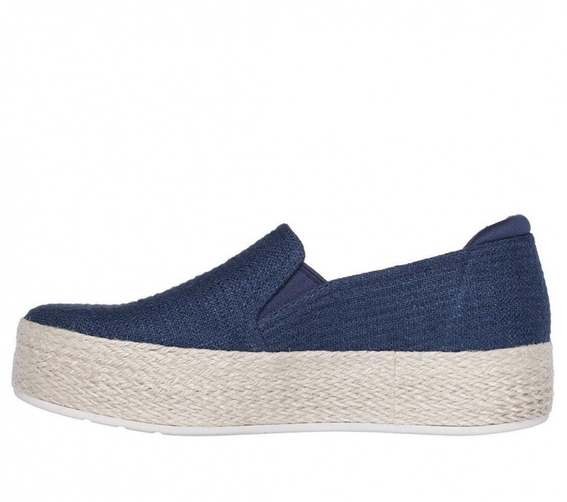 Navy Skechers Martha Stewart: Bobs Sesame Women's Slip On | IOVD-90352