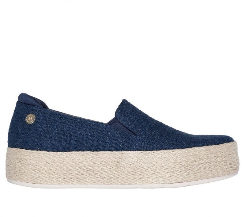 Navy Skechers Martha Stewart: Bobs Sesame Women\'s Slip On | IOVD-90352