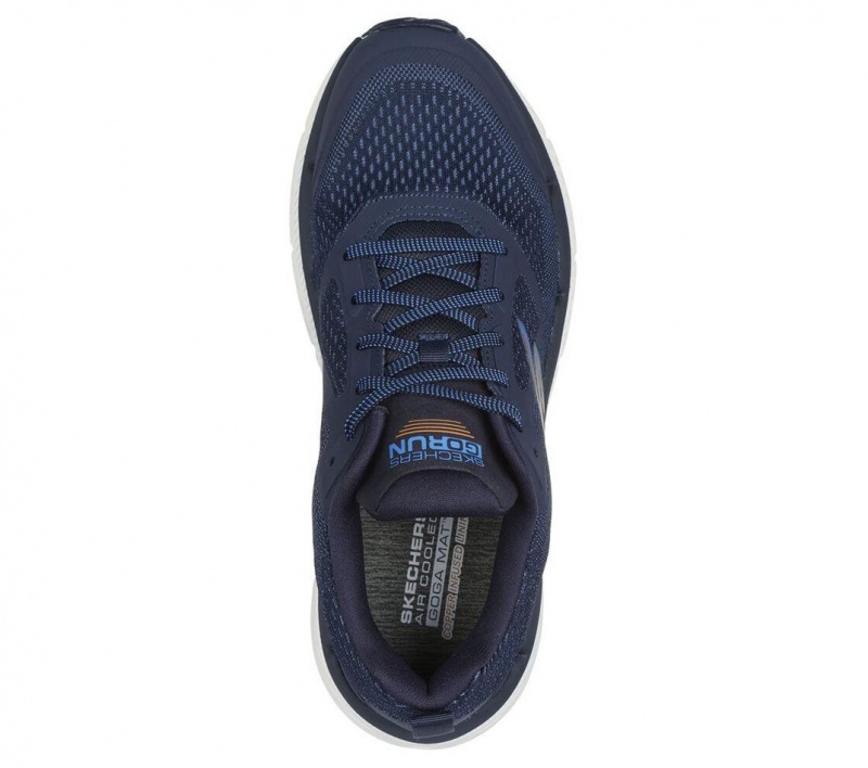 Navy Skechers Max Cushioning Premier 2.0 - Vantage Men's Sneakers | TLXZ-35642