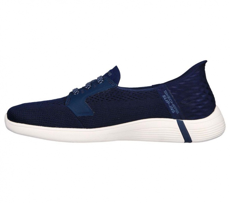 Navy Skechers On The Go Swift - Fearless Women's Slip On | MVGZ-95142