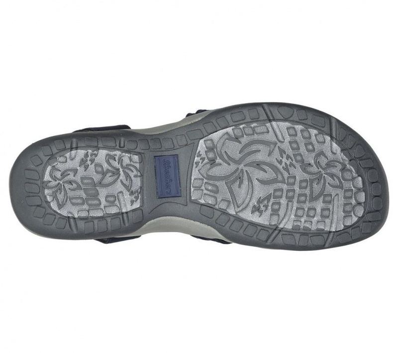 Navy Skechers Reggae Slim - Sunnyside Women's Sandals | LBOT-25918