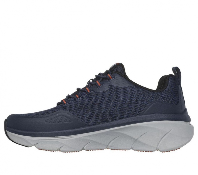 Navy Skechers Relaxed Fit: D'lux Walker 2.0 - Steadyway Men's Slip On | MGVR-17398