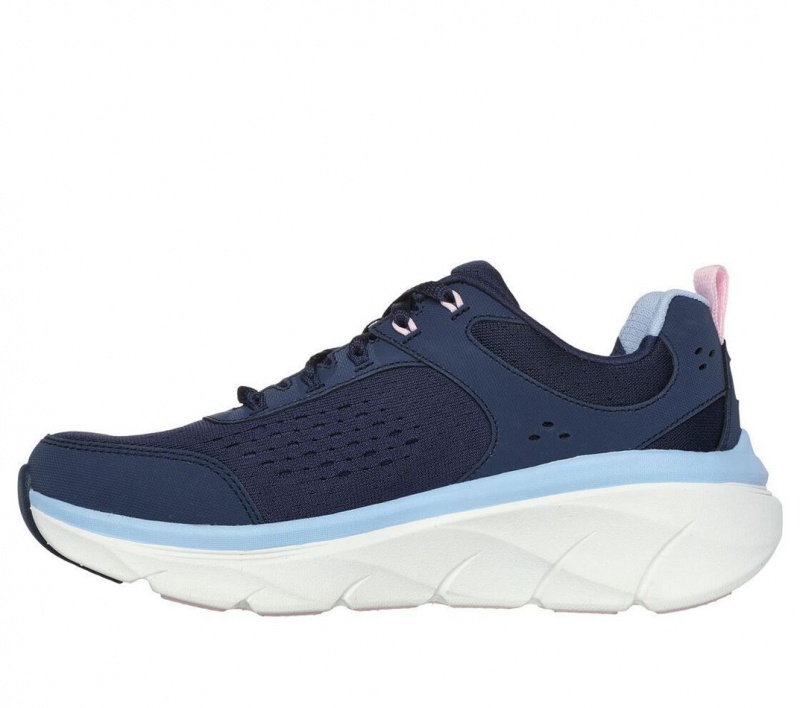 Navy Skechers Relaxed Fit: D'lux Walker 2.0 - Daisy Doll Women's Sneakers | FHEP-13605