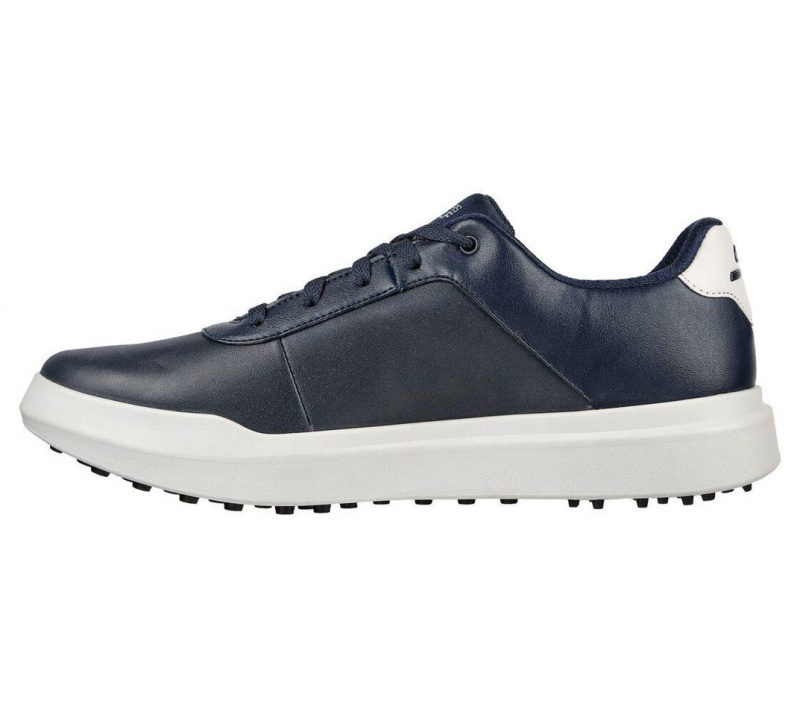 Navy Skechers Relaxed Fit: Go Golf Drive 5 Lx Men's Walking Shoes | BTNK-94602