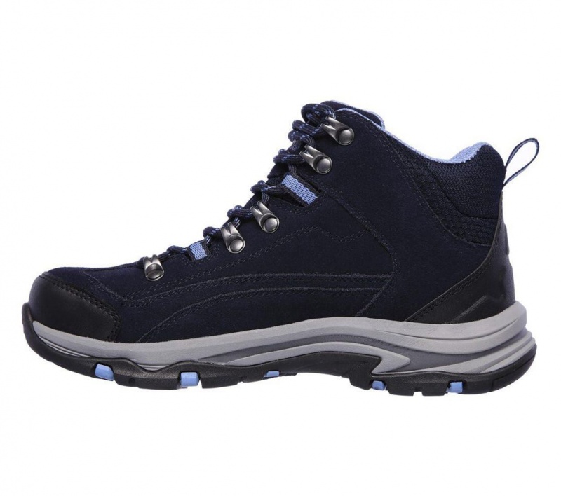 Navy Skechers Relaxed Fit: Trego - Alpine Trail Women's Boots | SMHR-20976